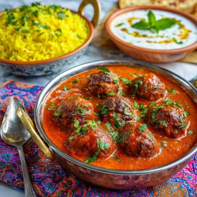 Kofta Curry (Meatball Curry) Recipe