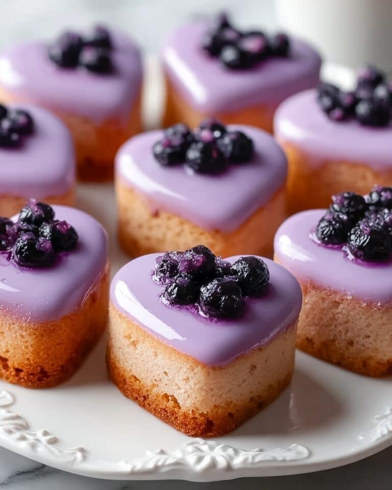 Lavender Blueberry Tea Cakes Recipe