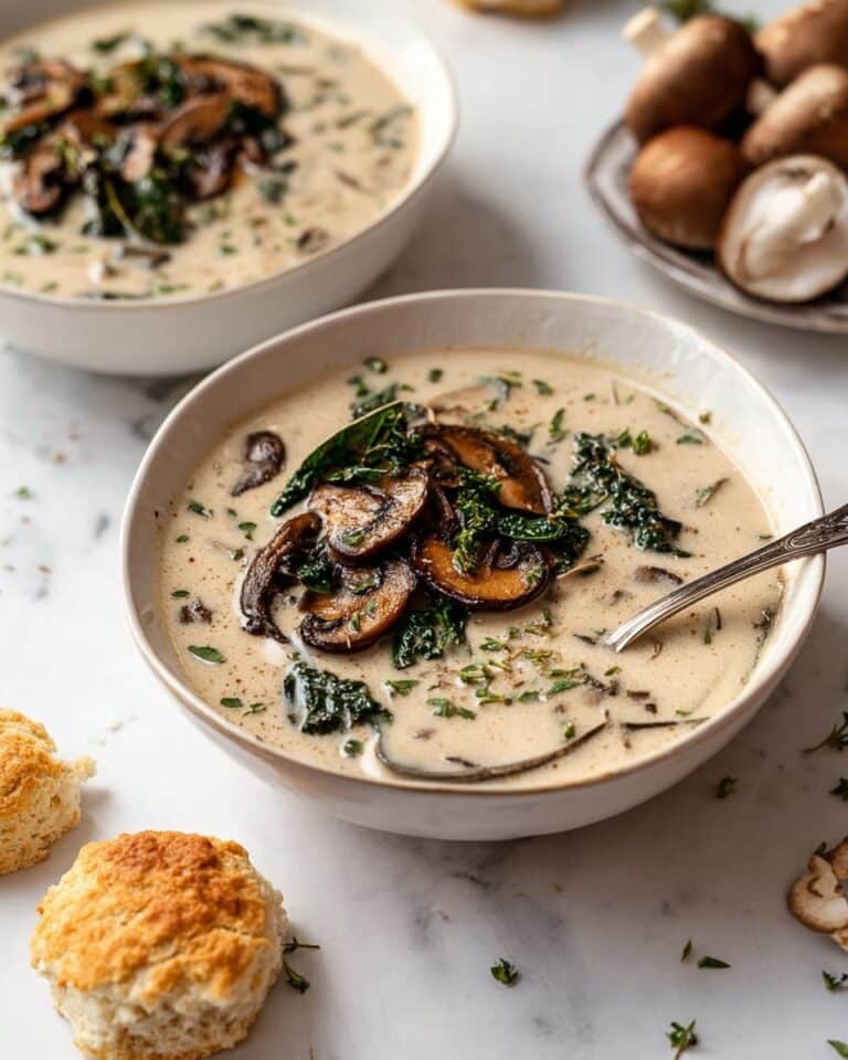 Homemade Cream of Mushroom Soup Recipe