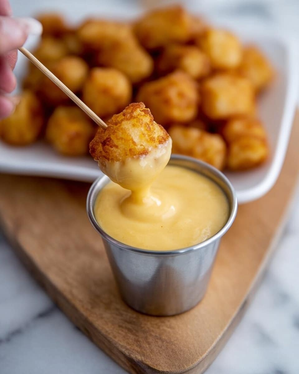A white oval plate filled with about twenty small, round fried golden brown hush puppies. The hush puppies have a rough, crispy texture with some darker and lighter spots of fried batter. To the right of the plate, on a white marbled surface, there is a small silver cup filled with creamy, smooth yellow dipping sauce. Several wooden toothpicks are scattered around the cup on the white marbled surface. The photo looks natural and bright. photo taken with an iphone --ar 4:5 --v 7