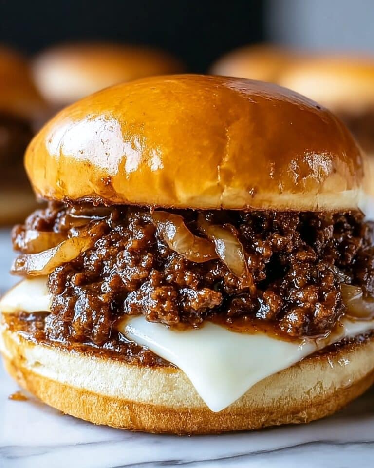 Irresistible French Onion Beef Sloppy Joes Recipe