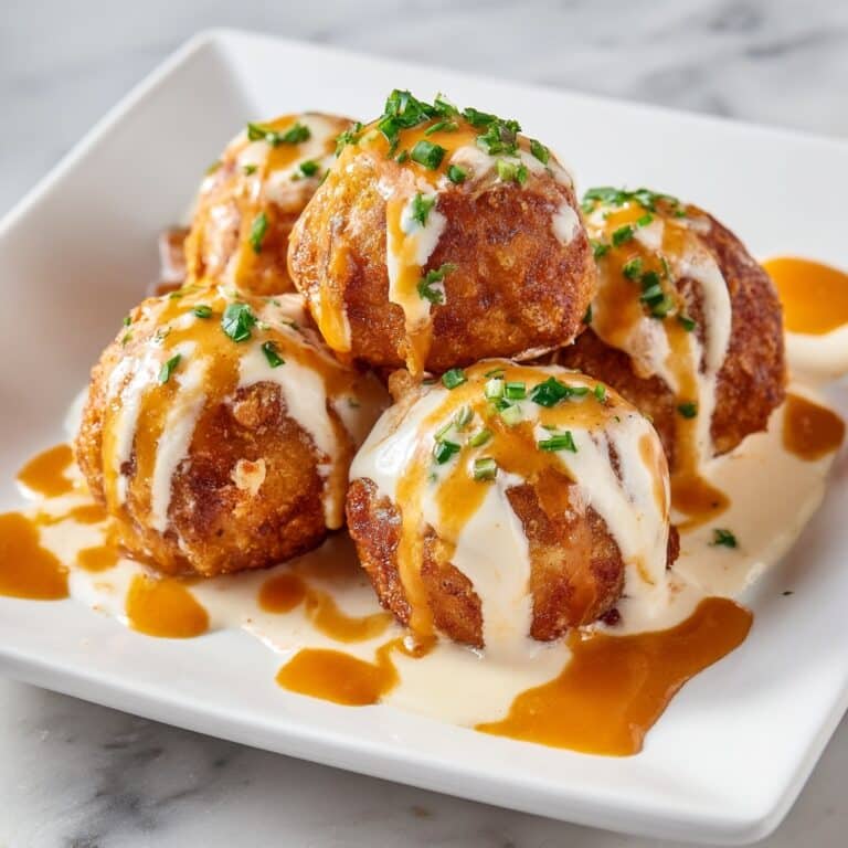 Cheesy Buffalo Ranch Chicken Bombs Recipe