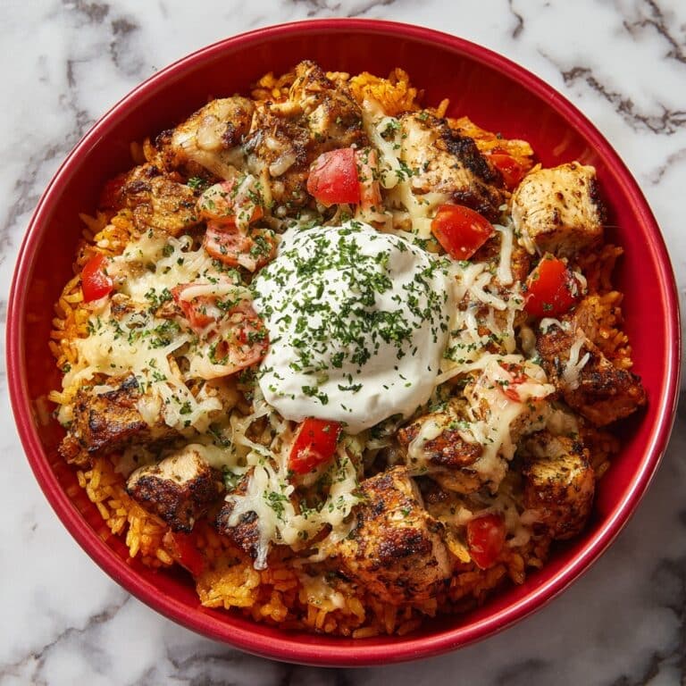 Cheesy Chicken Taco Rice Recipe